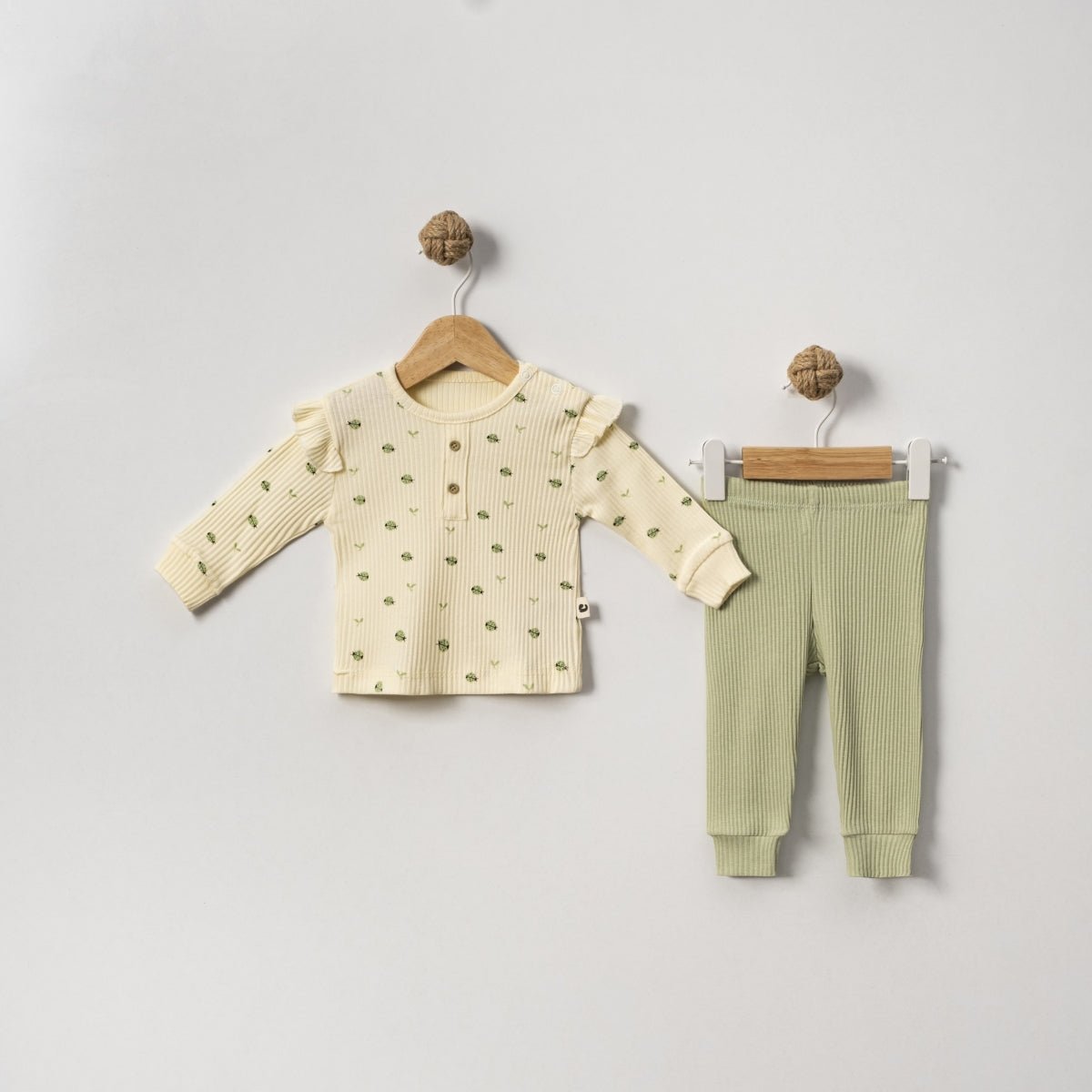 🌿 Little Filiz Ribana Baby Mädchen Set