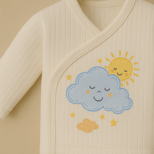 ☁️ Cloudy Sun Tale Bodysuit Set ☀️