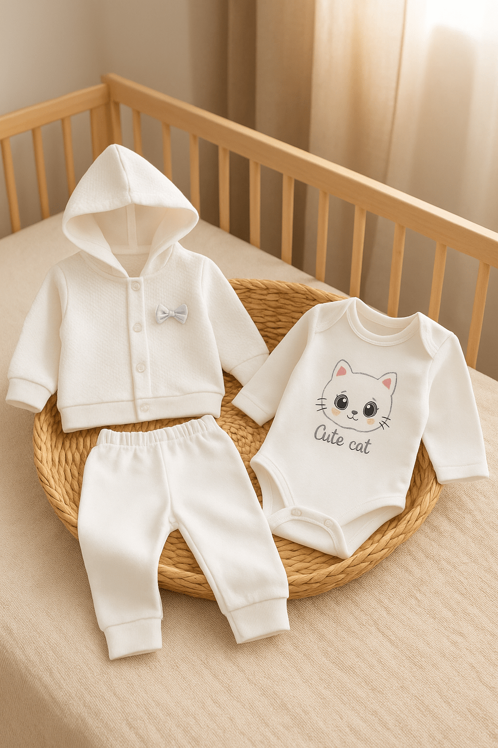 Pure Kitty 3’lü Bebek Takım Seti