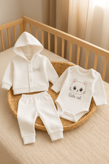 Pure Kitty 3’lü Bebek Takım Seti