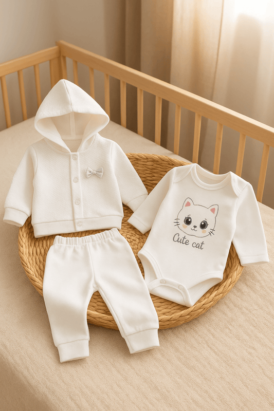 Pure Kitty 3’lü Bebek Takım Seti