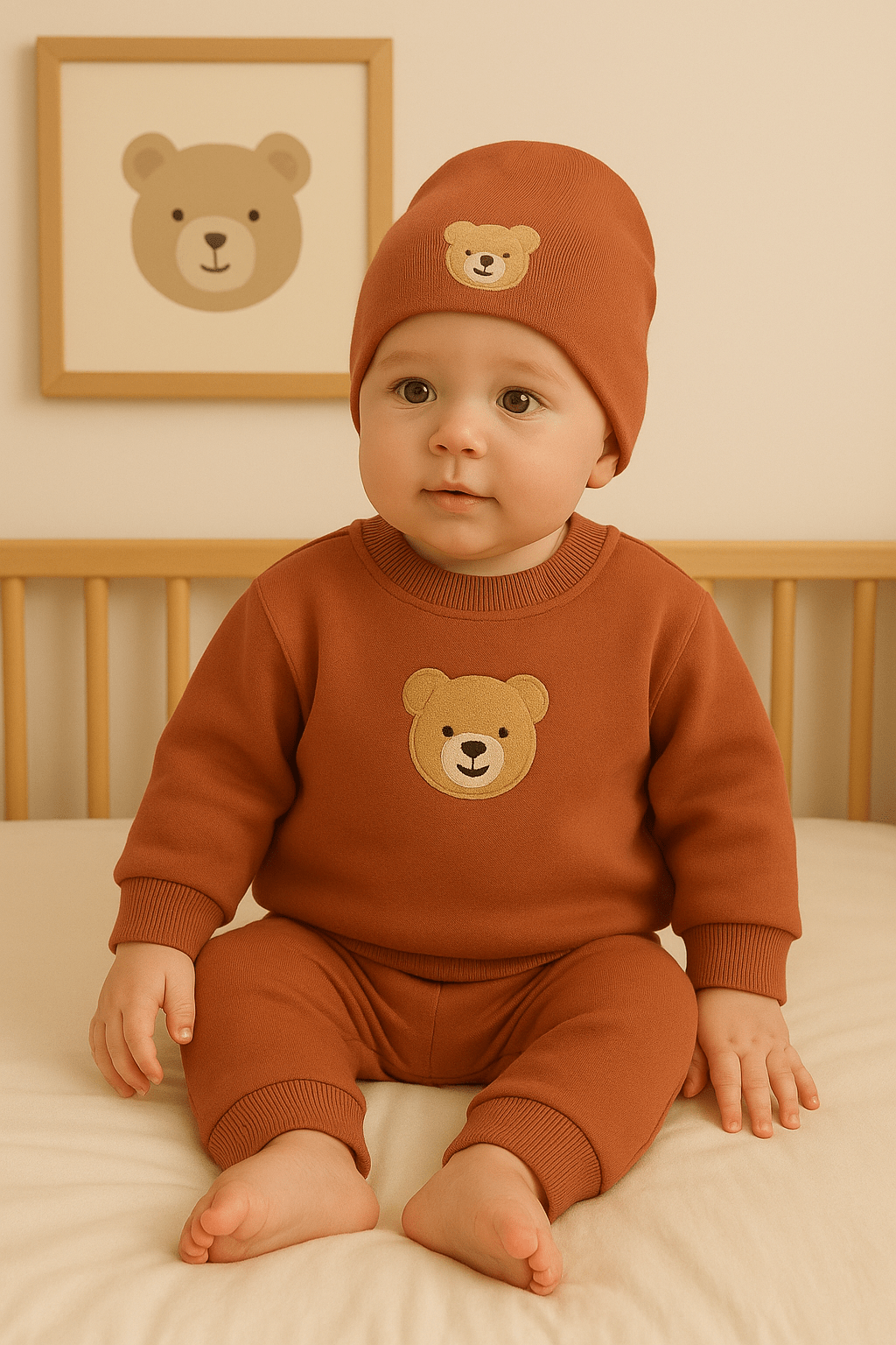 Kuscheliges Teddy-3-teiliges Set 🧸